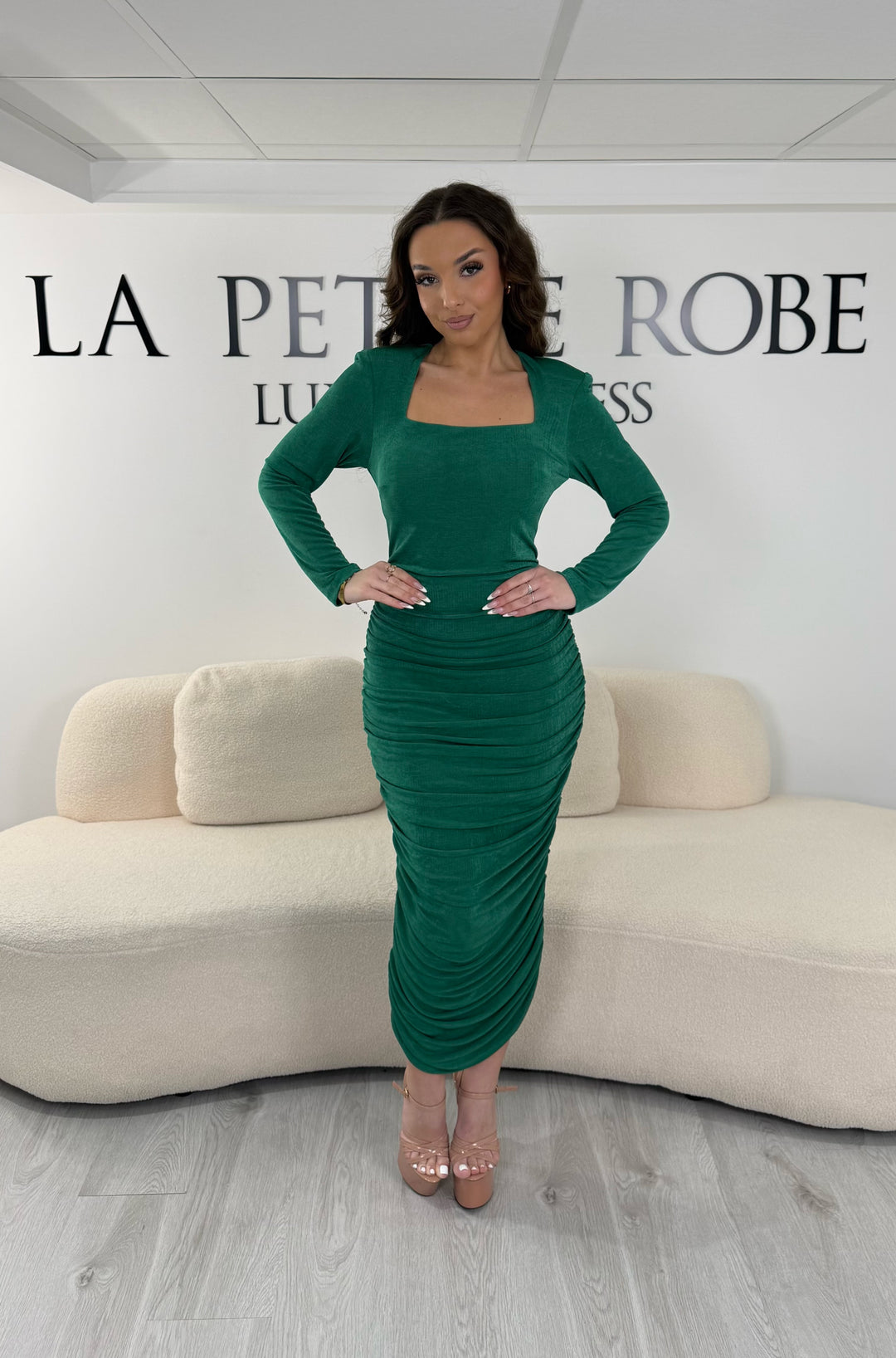 Robe de soirée verte - Ceren LaPetiteRobe