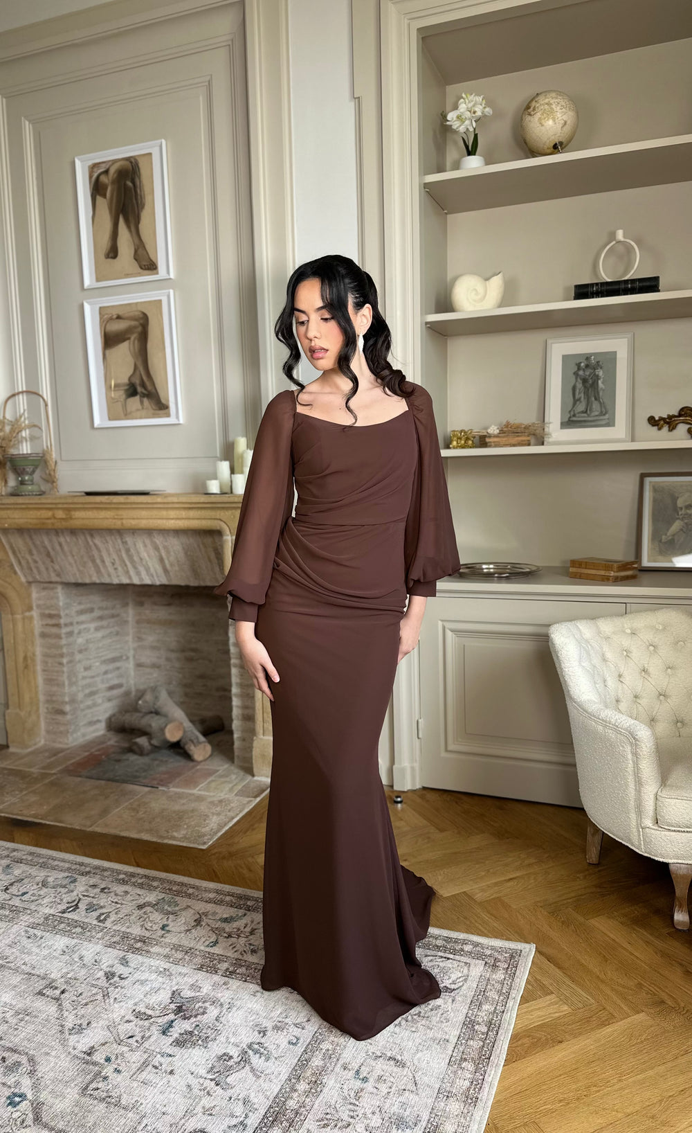 Rubina Marron LaPetiteRobe