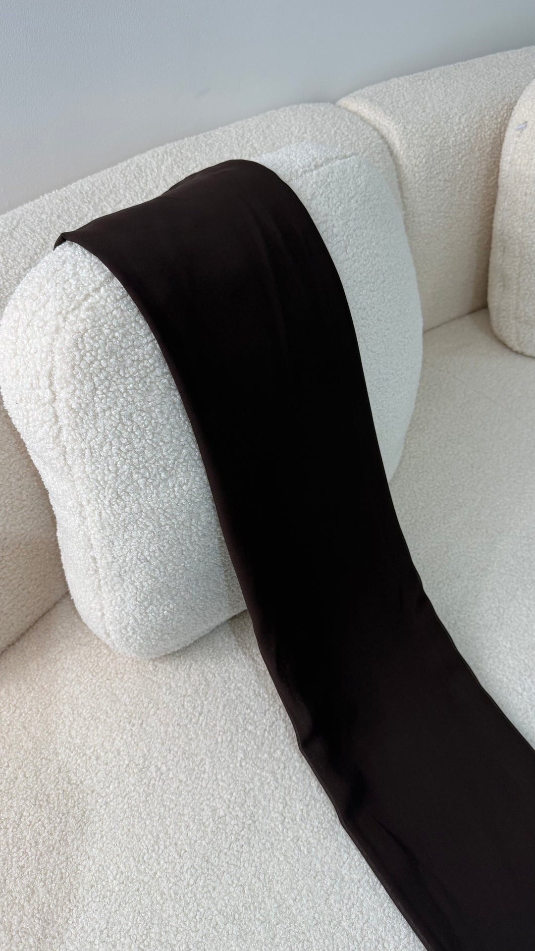 Voile marron - Mousseline LaPetiteRobe