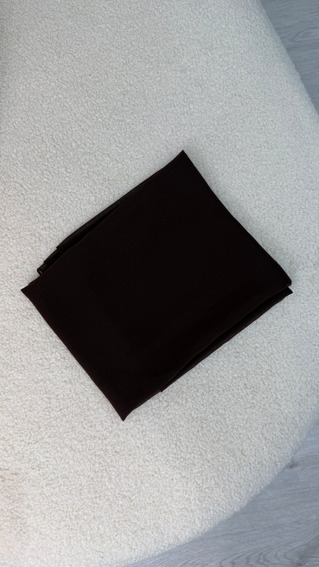 Voile marron - Mousseline LaPetiteRobe