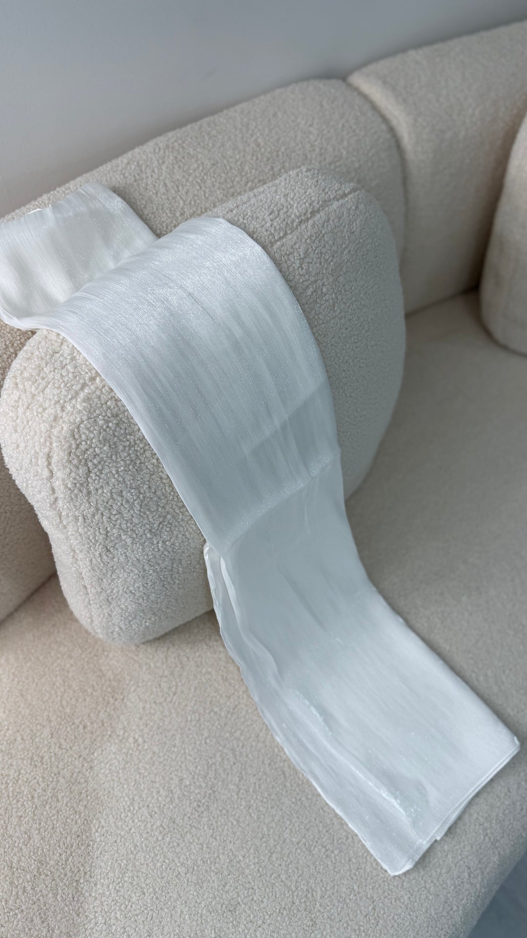 Voile blanc - Mousseline brillante LaPetiteRobe