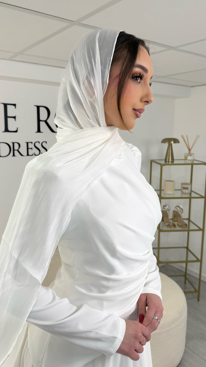 Voile blanc - Mousseline brillante LaPetiteRobe