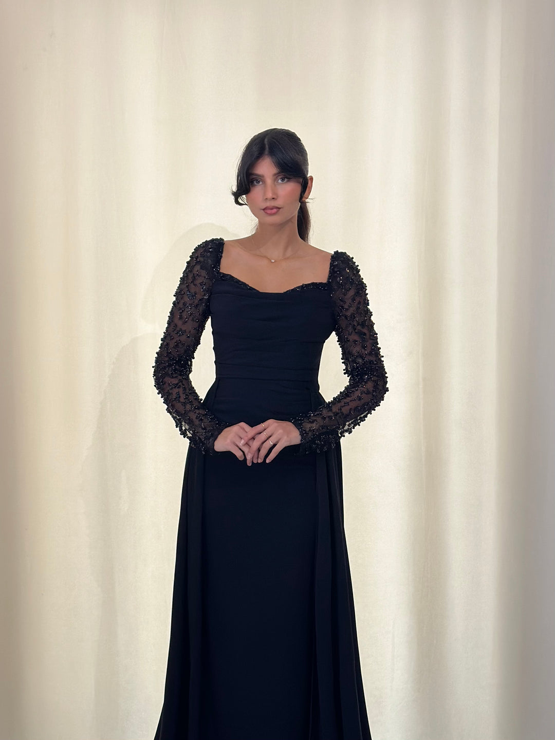 Robe de soirée noir chic