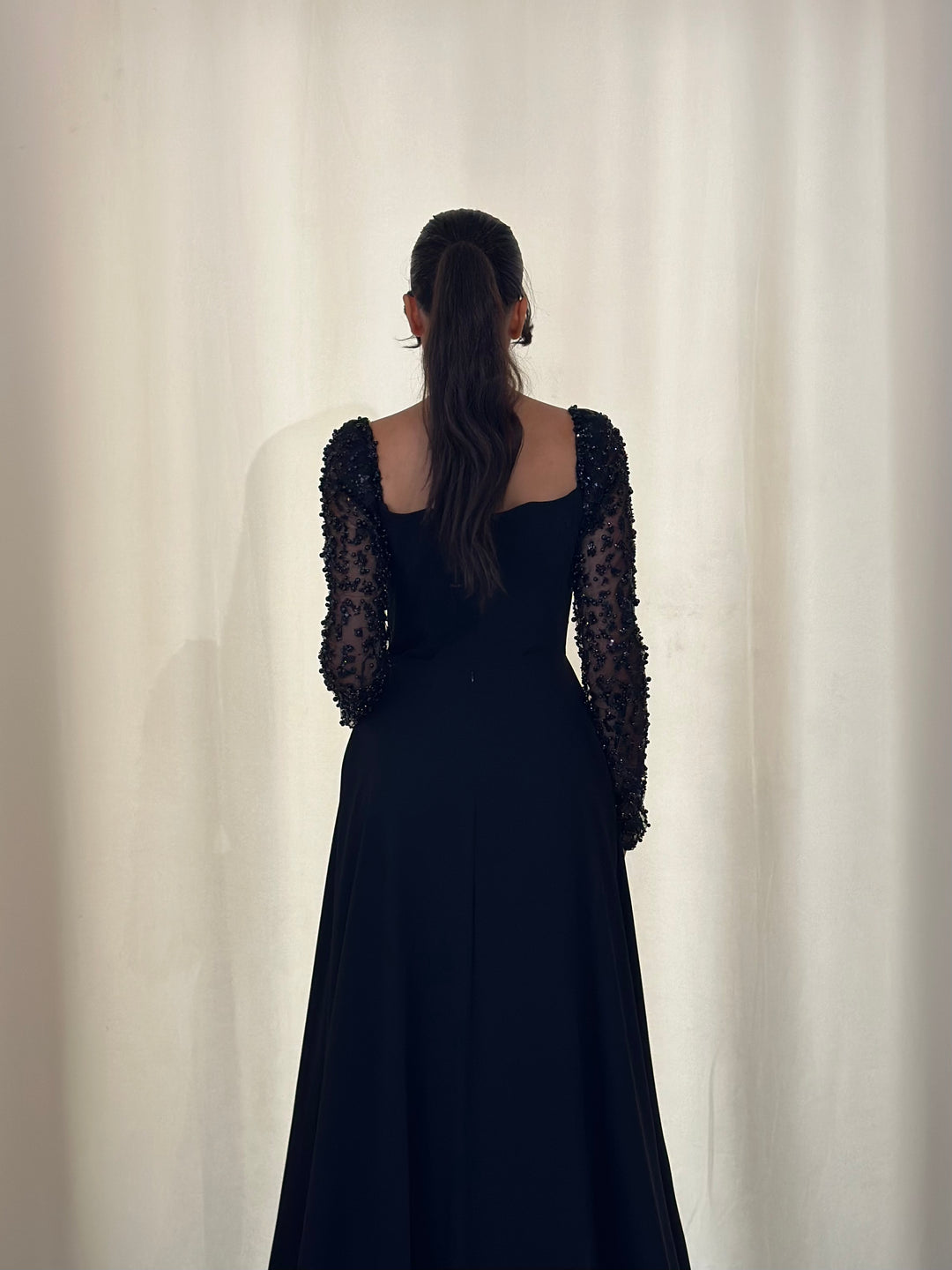 Robe de soirée noir chic