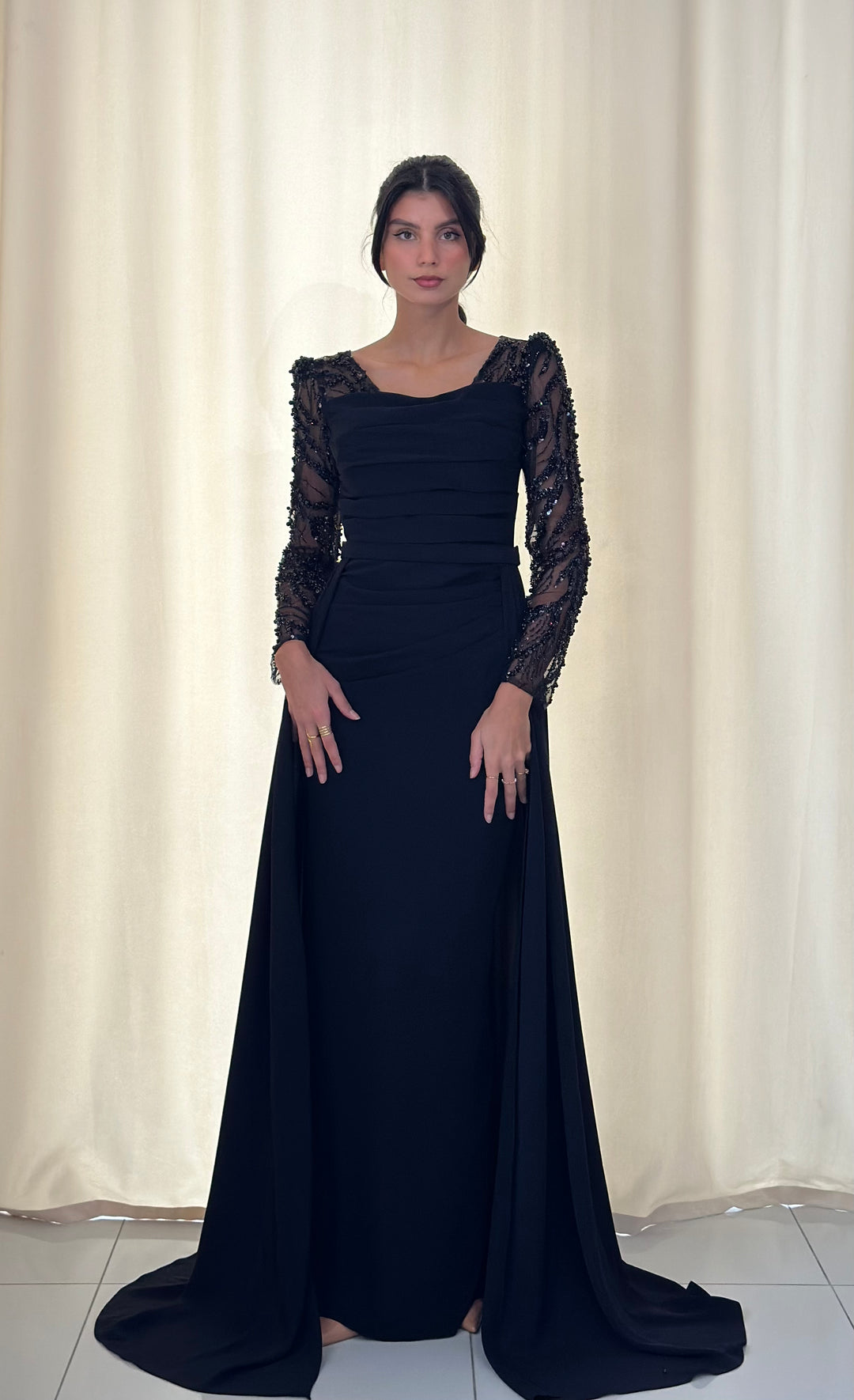 robe de soirée chic noir