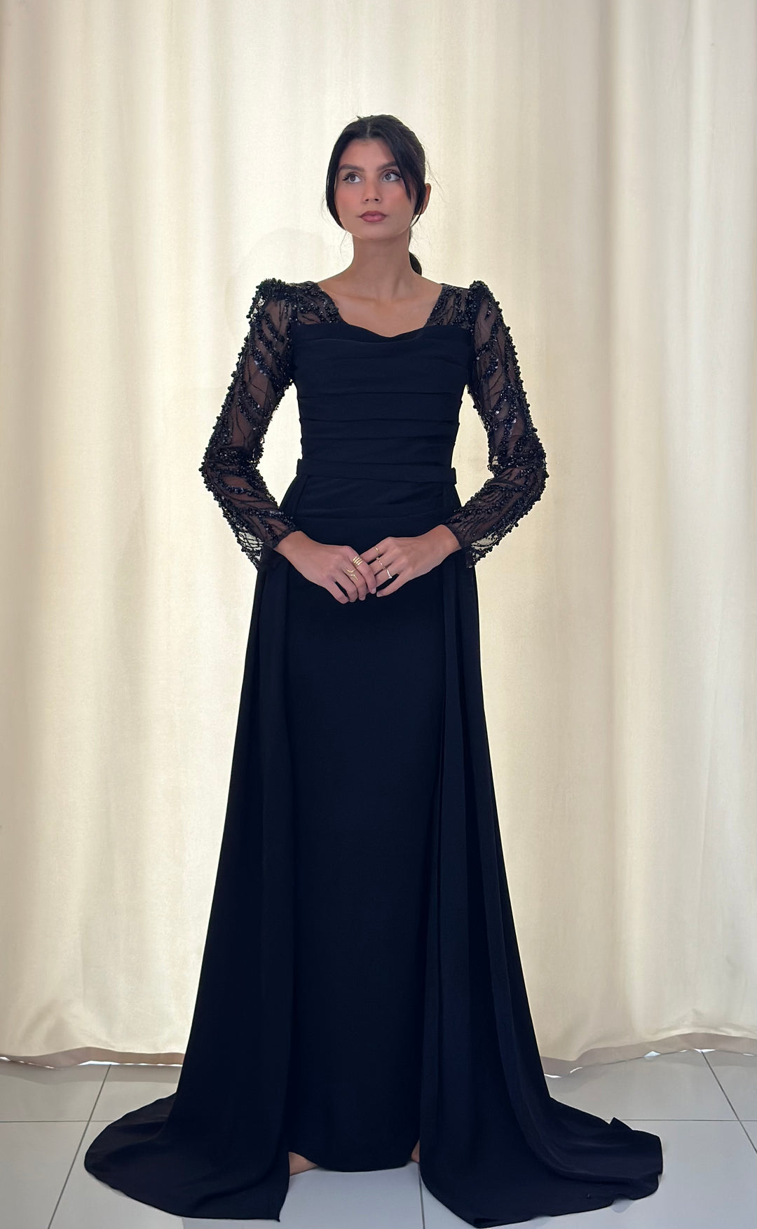 robe de soirée chic noir