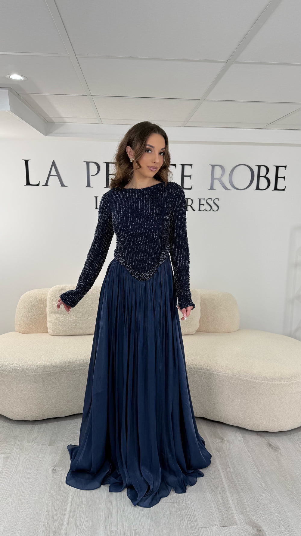Robe de soirée bleu marine - Mia LaPetiteRobe