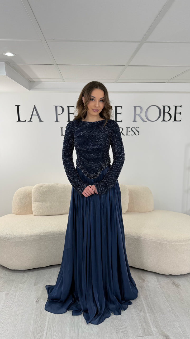 Robe de soirée bleu marine - Mia LaPetiteRobe