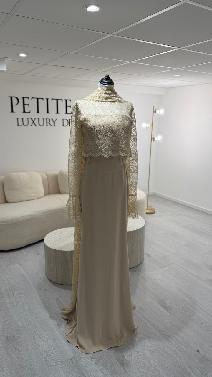Robe de soirée beige - Bella LaPetiteRobe