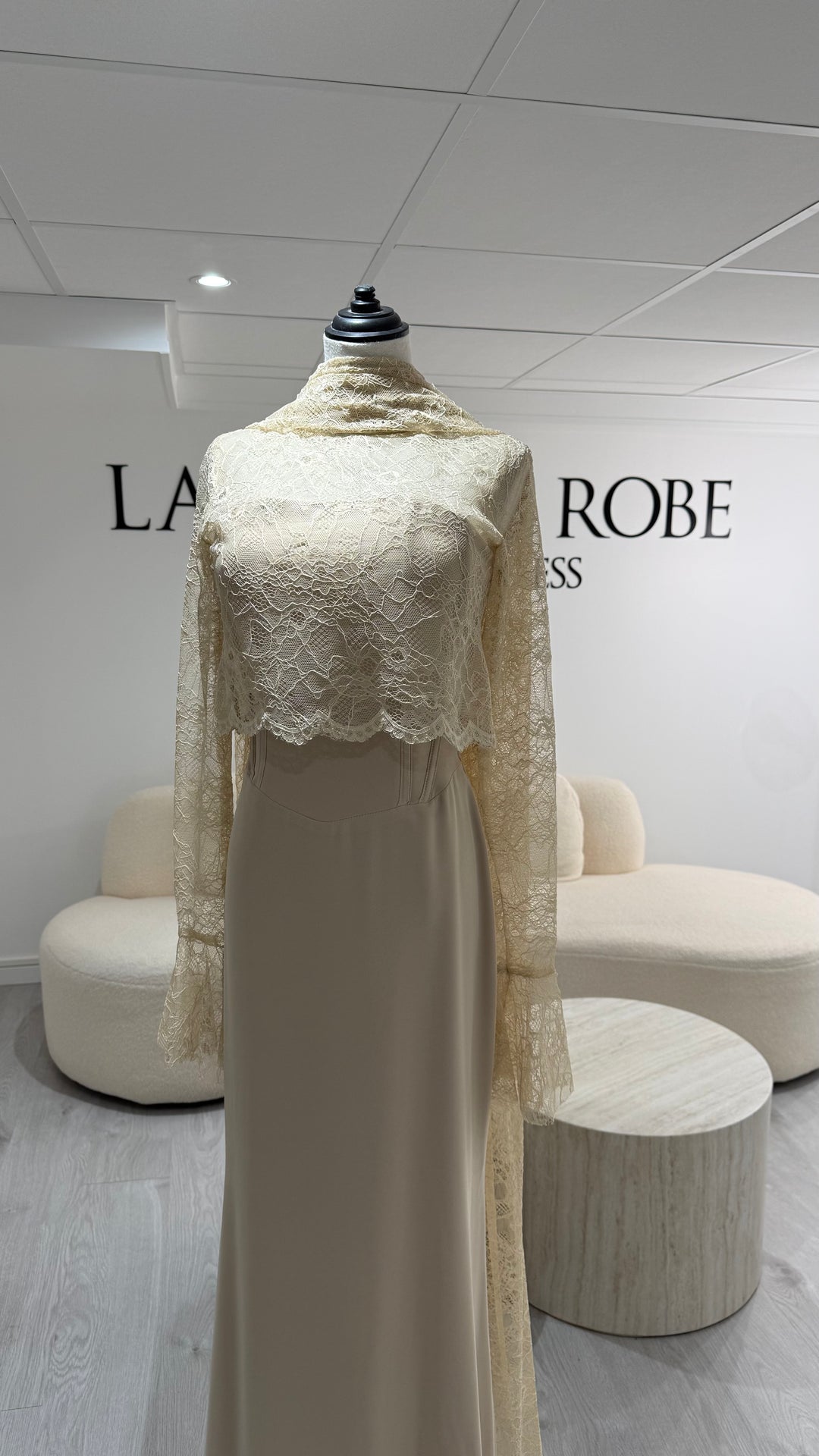 Robe de soirée beige - Bella LaPetiteRobe