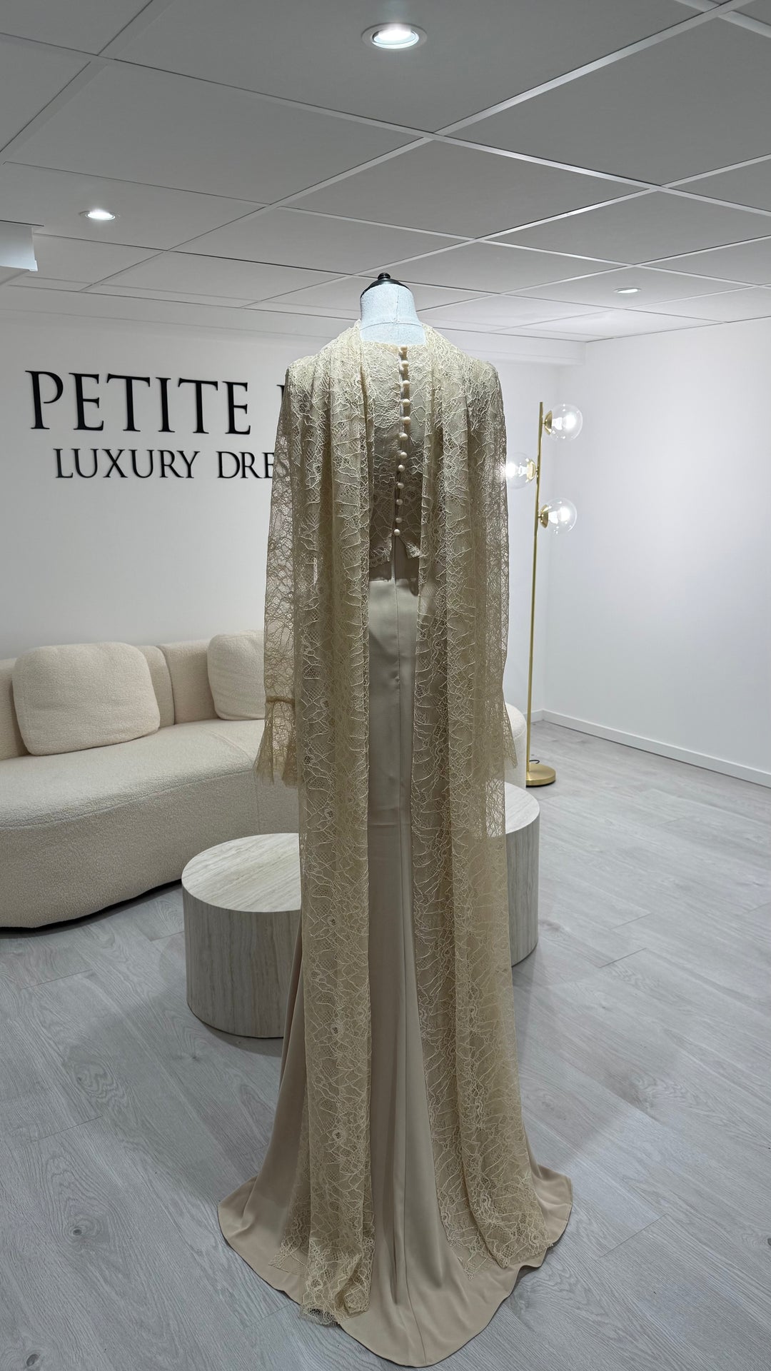 Robe de soirée beige - Bella LaPetiteRobe