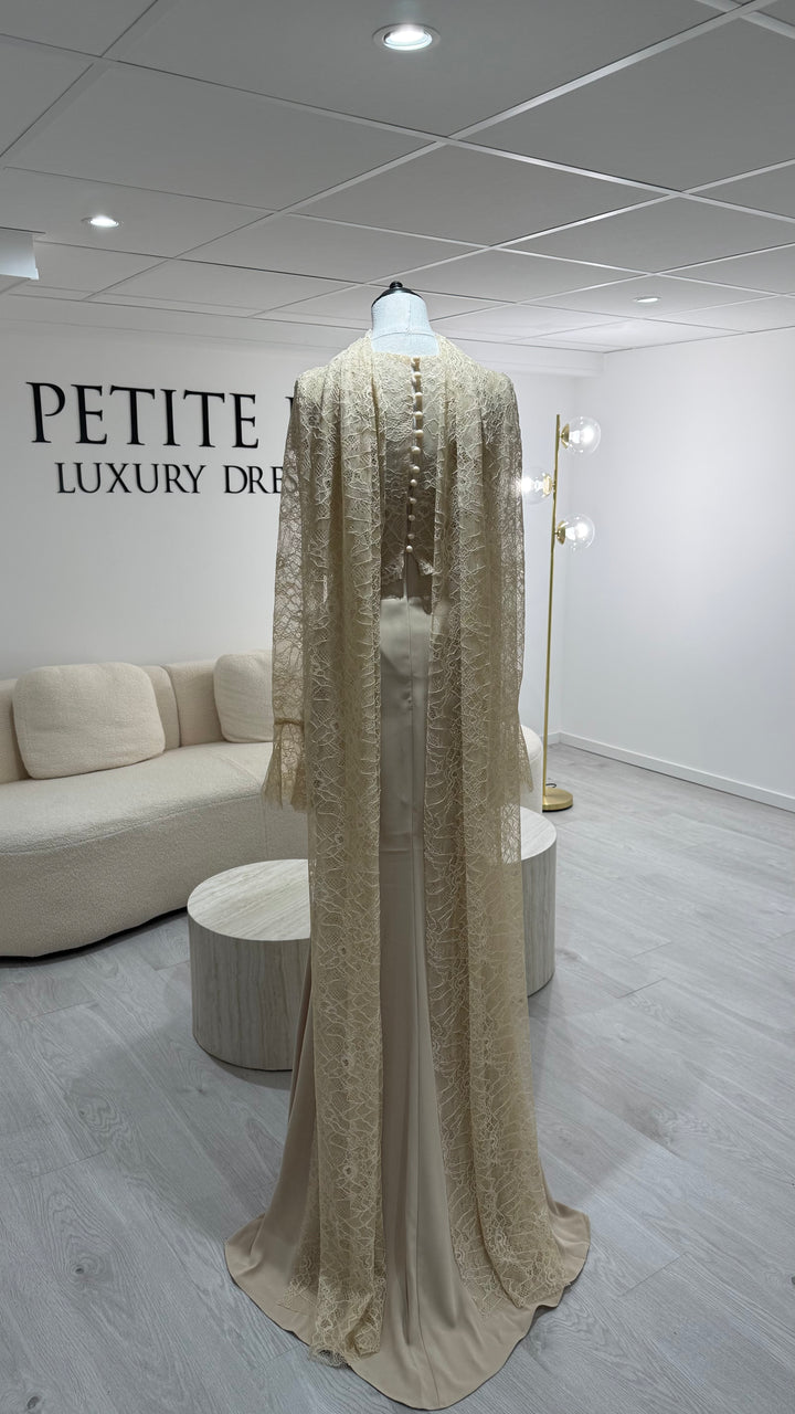 Robe de soirée beige - Bella LaPetiteRobe