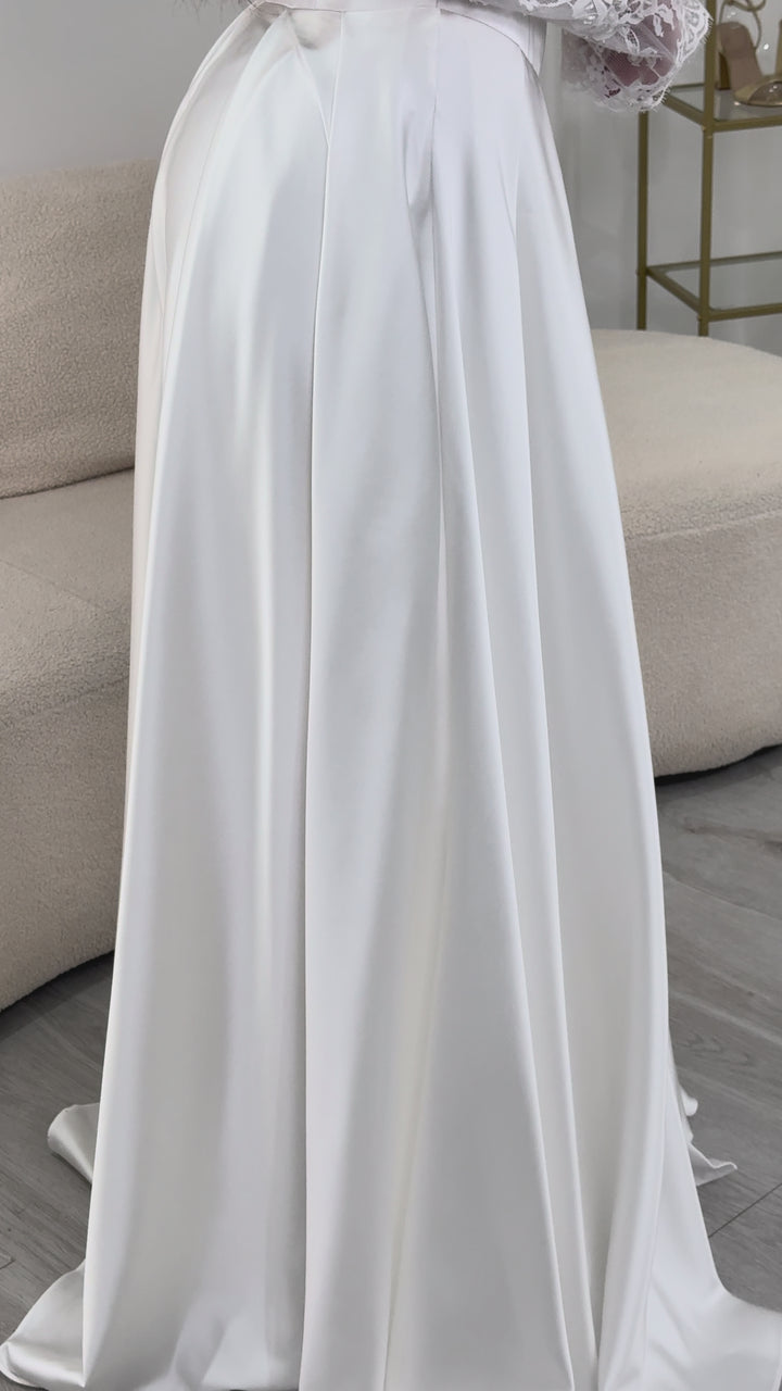 Vestido de noiva branco - Efnan