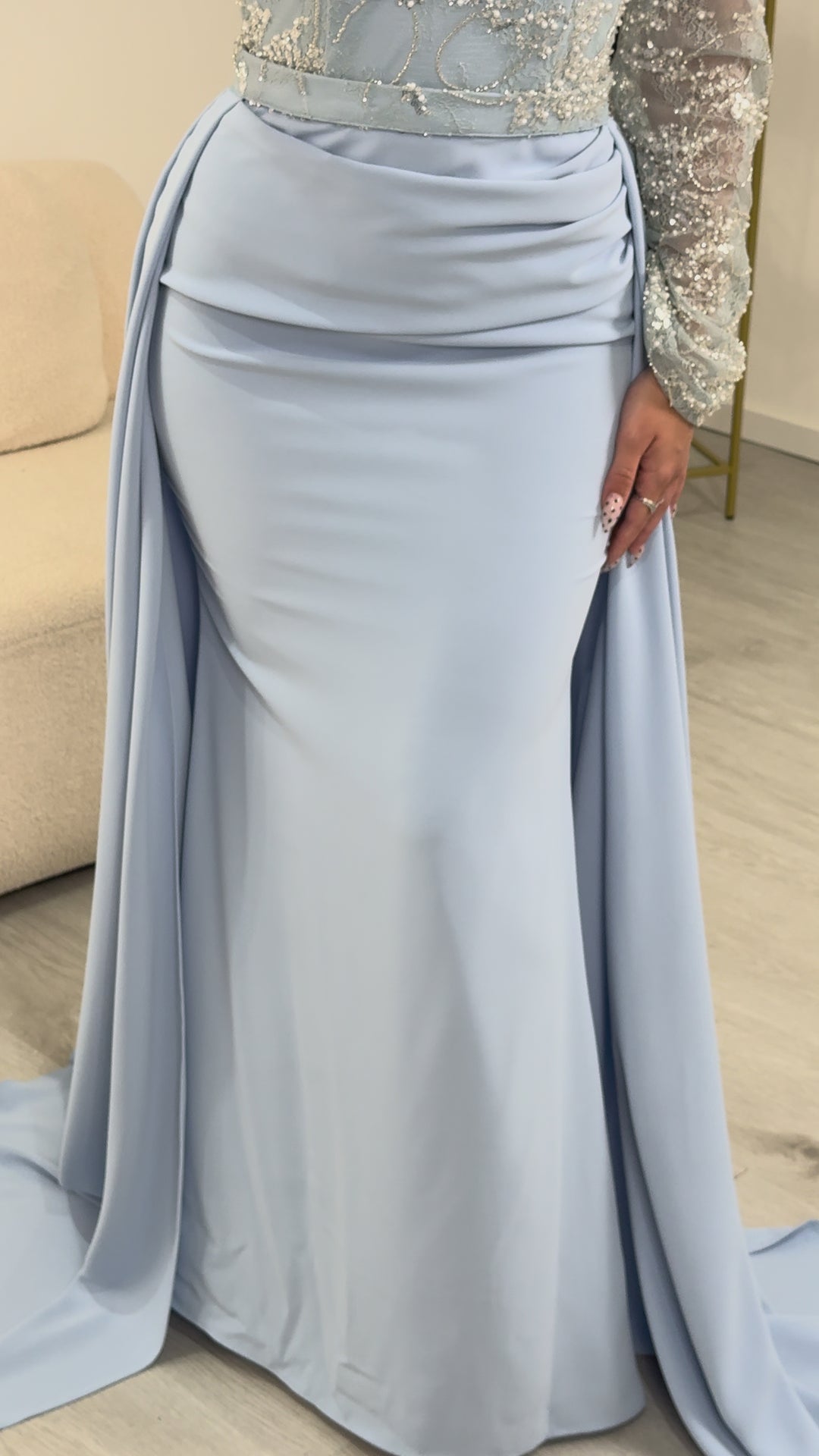 Robe de soirée bleu - Sinem