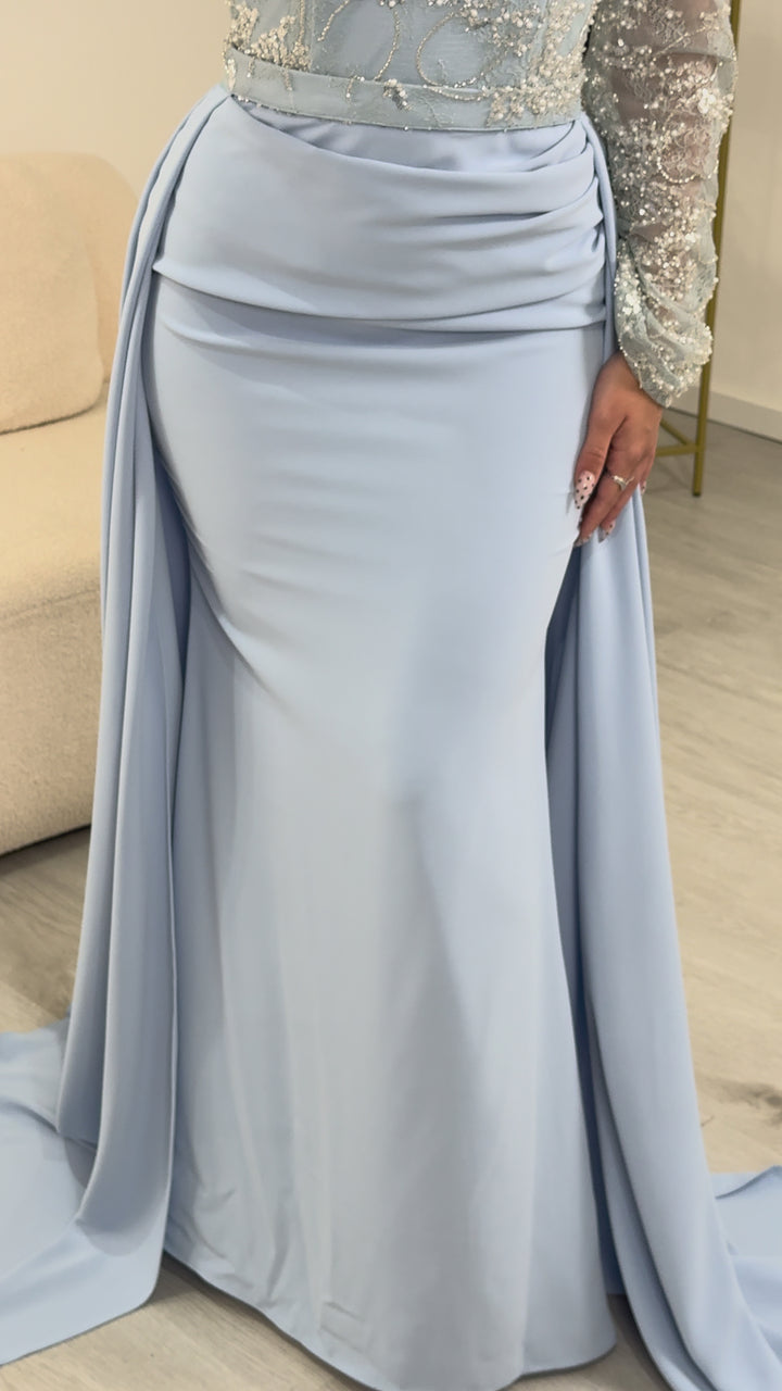 Robe de soirée bleu - Sinem