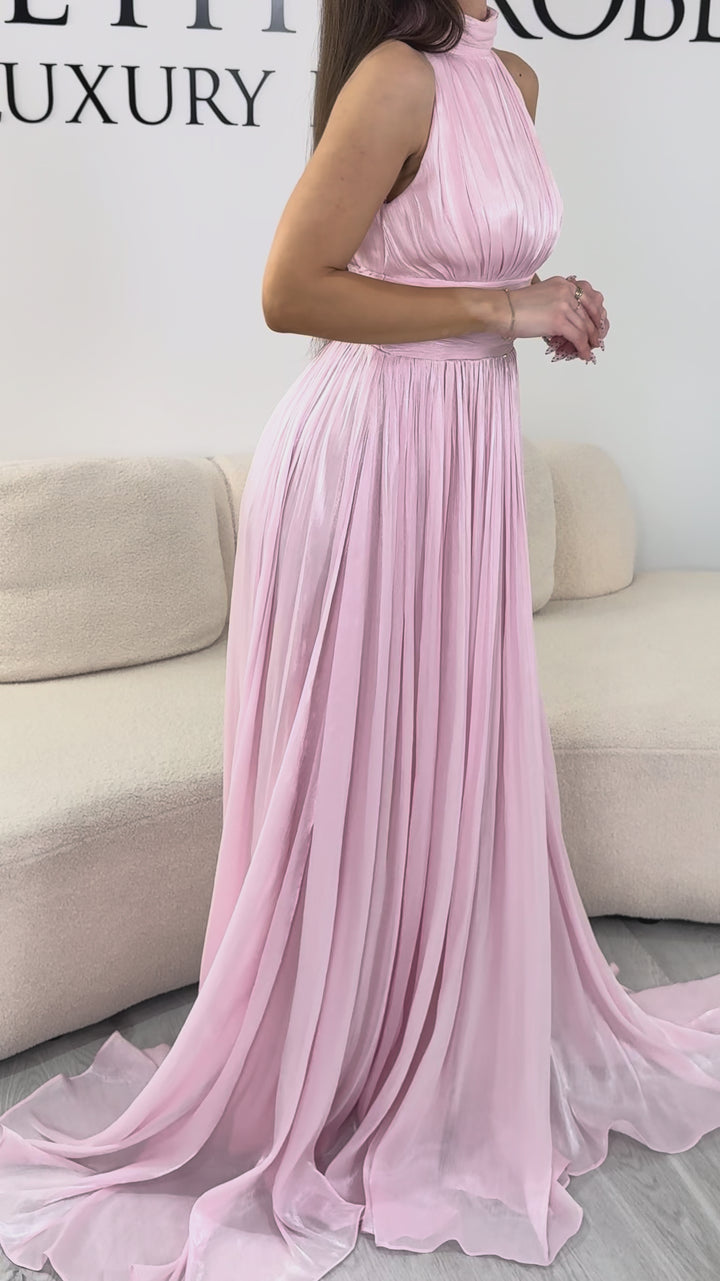 Robe de soirée rose - Lisena