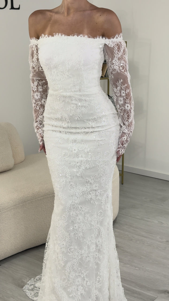 Robe de mariée blanche - Nora