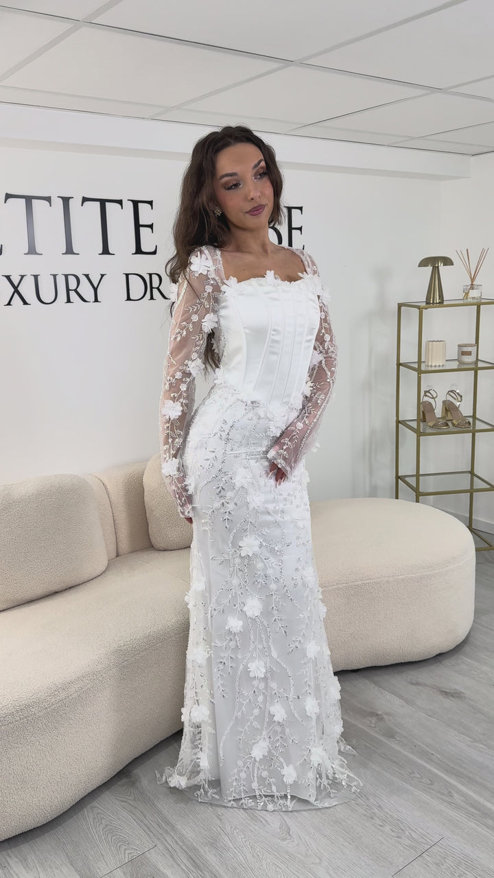 Robe de mariée blanche - Iyal