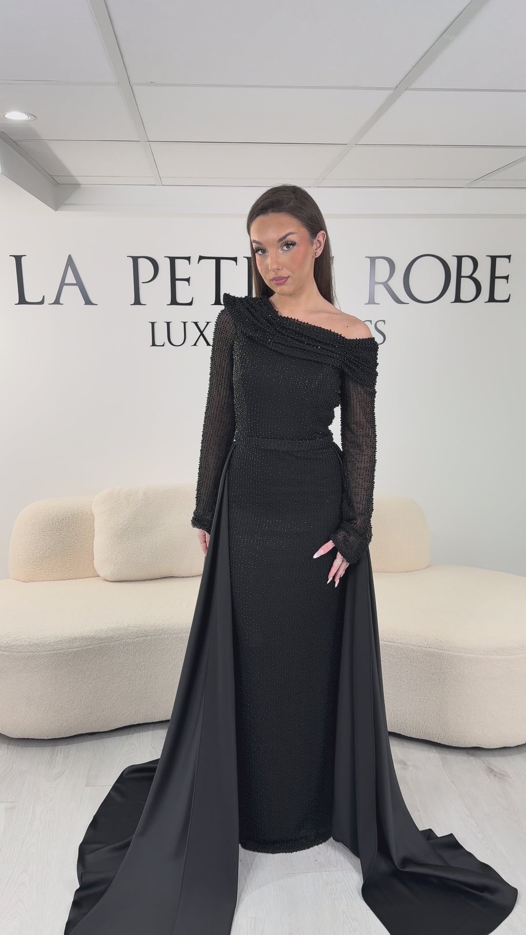 Black evening dress - Victoria