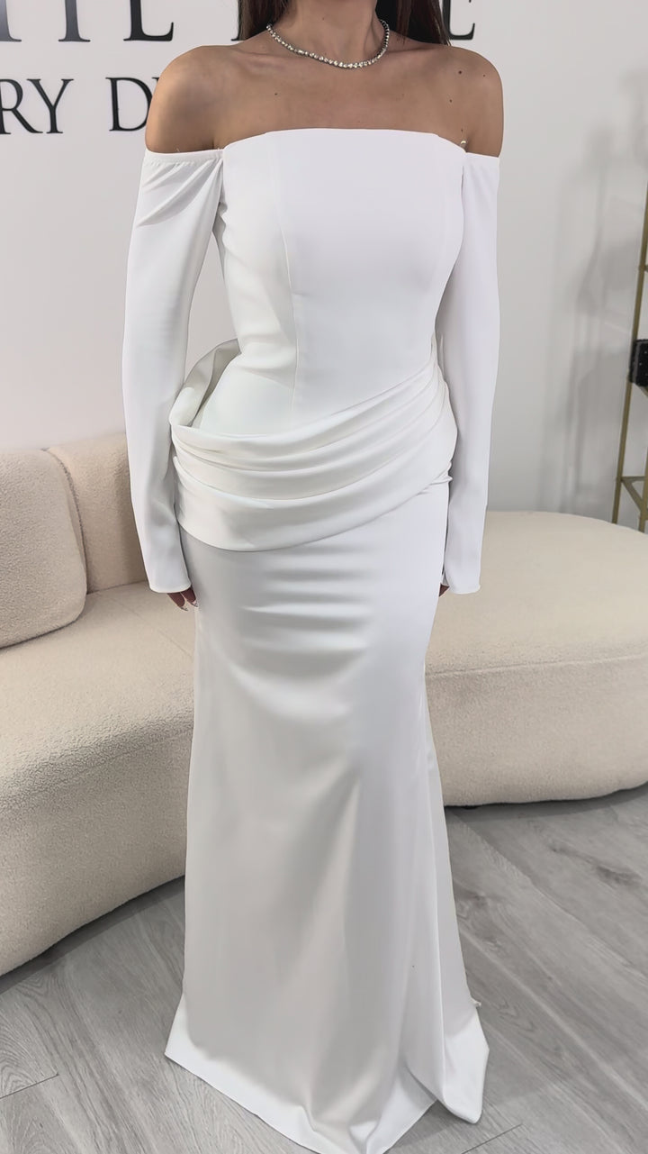 Robe de mariée blanche - Kamila