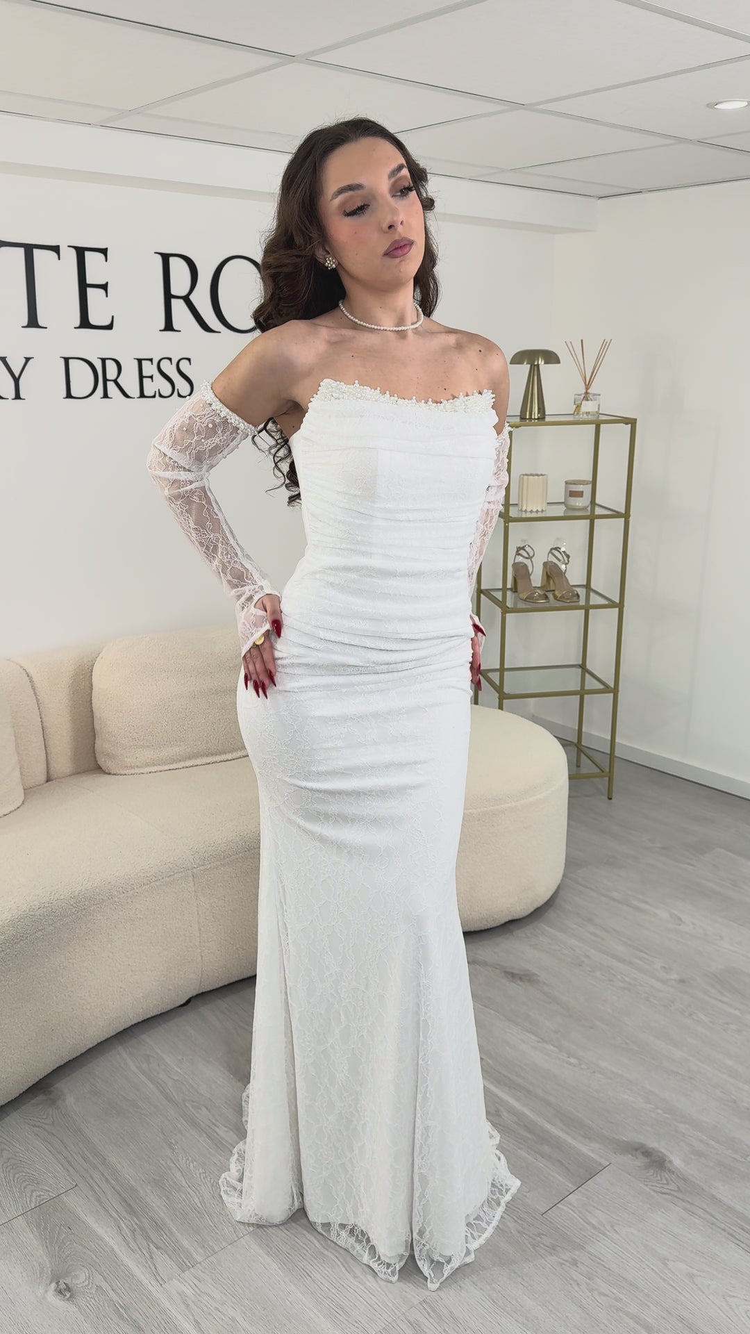 Vestido de noiva branco - Reyhan