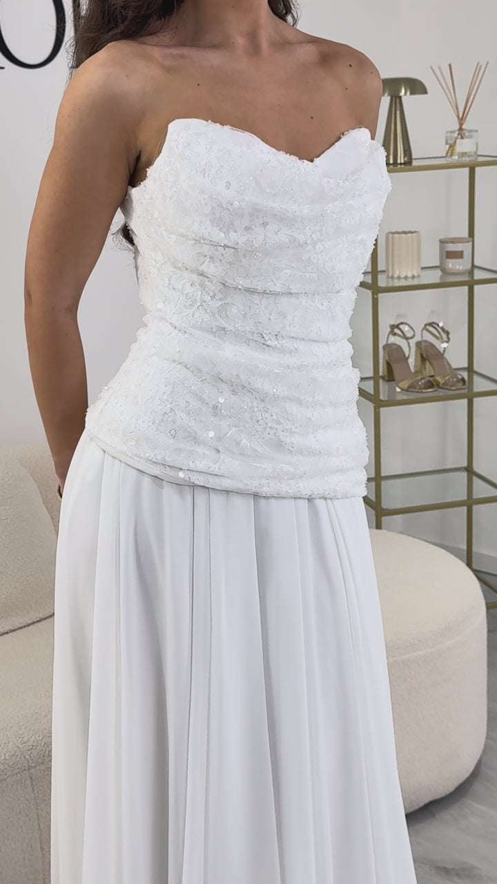 Robe de mariée blanche - Flavia