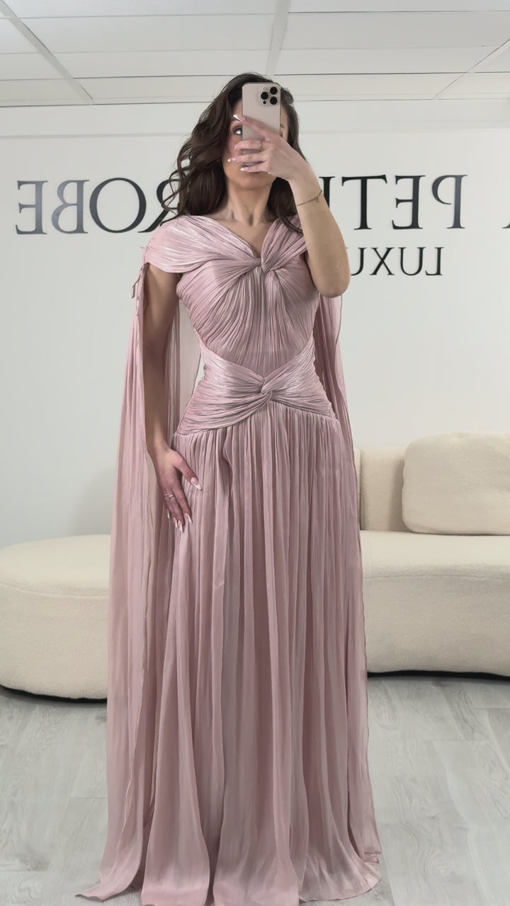 Pink aftenkjole - Ornella