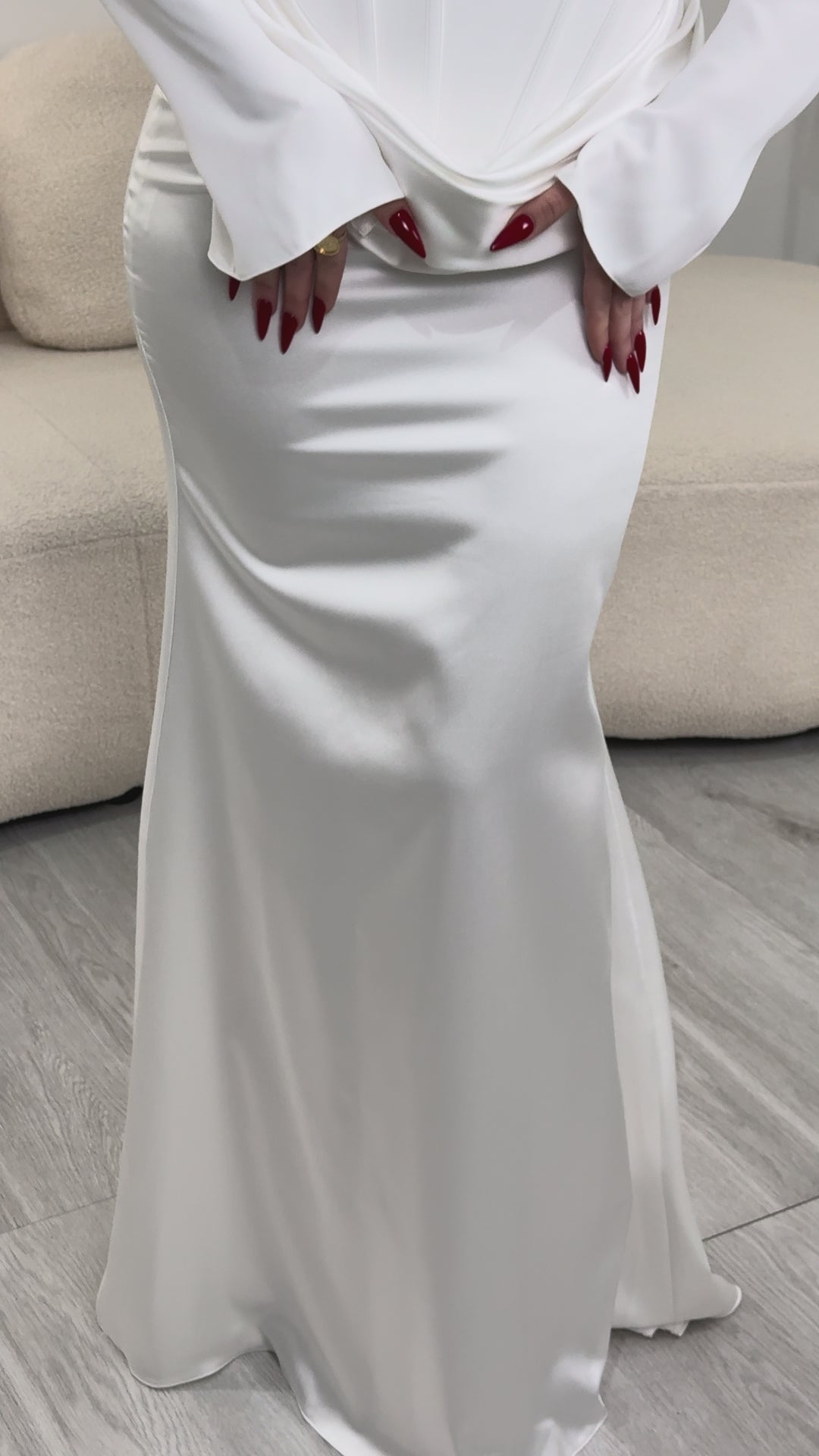 Beyaz gelinlik - Melisa
