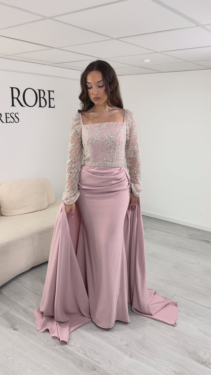 Rosa Abendkleid - Sinem